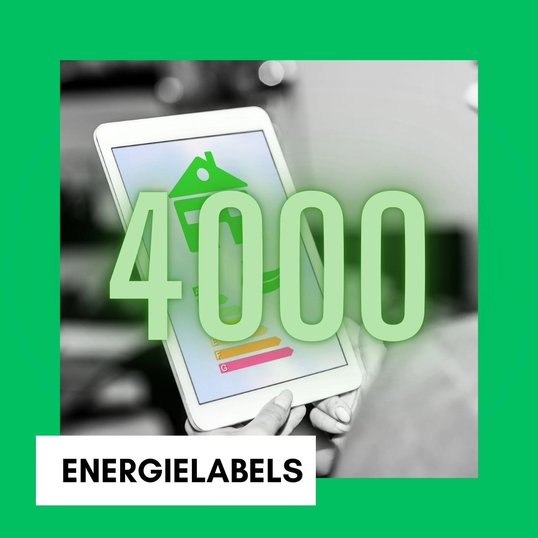 4000ste afgegeven energielabel! FEEST! 